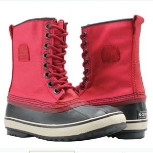 Sorel 1964 Premium CVS Waterproof Boot Red